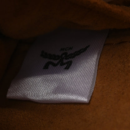 MCM Visetos Rockstar Stud X-Mini Vanity Case Cognac 6 of 11