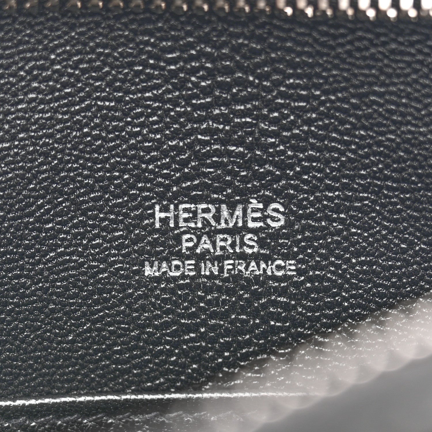 Hermes Evergrain Bolittle Pouch Black 6 of 10