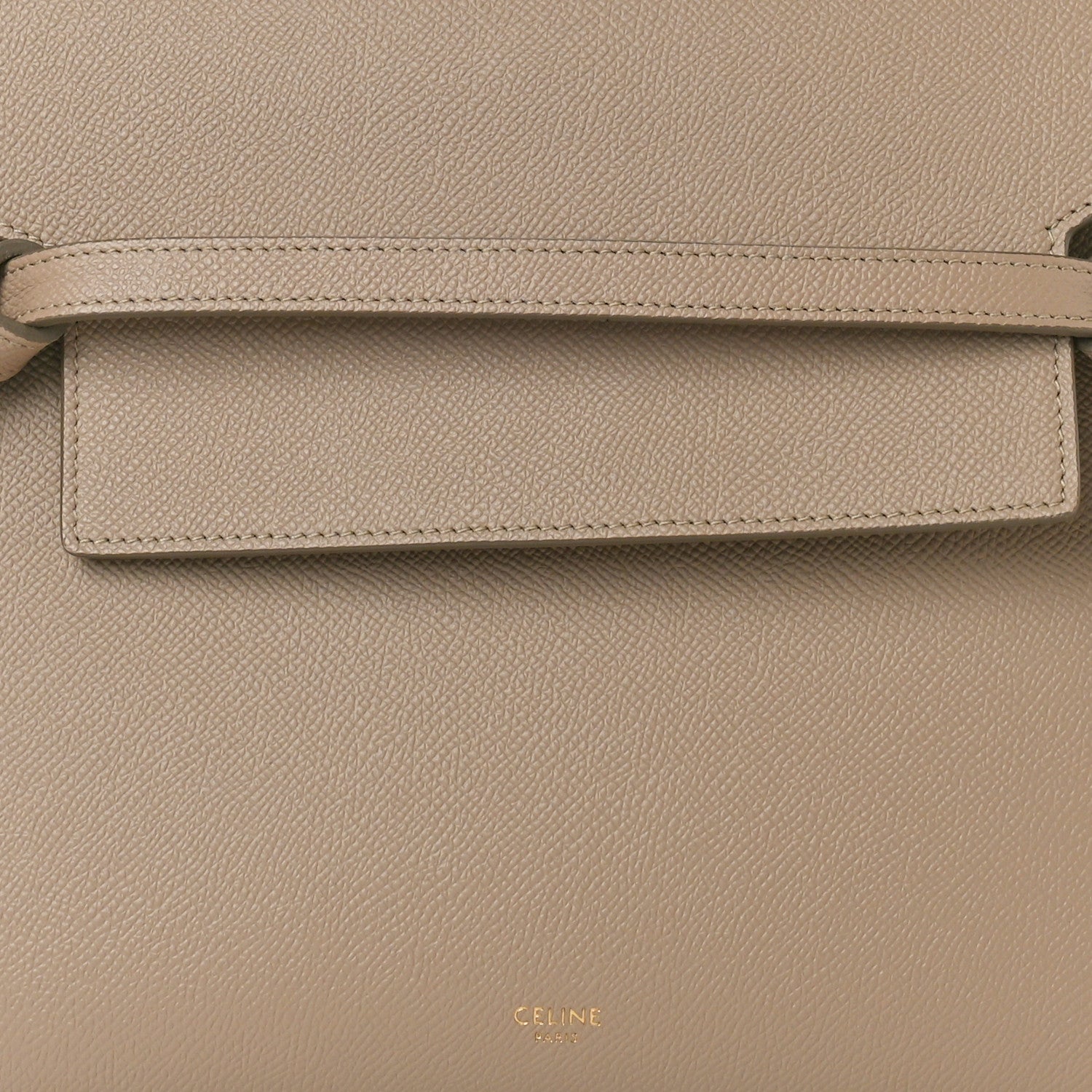 Celine Grained Calfskin Mini Belt Bag Light Taupe 7 of 11