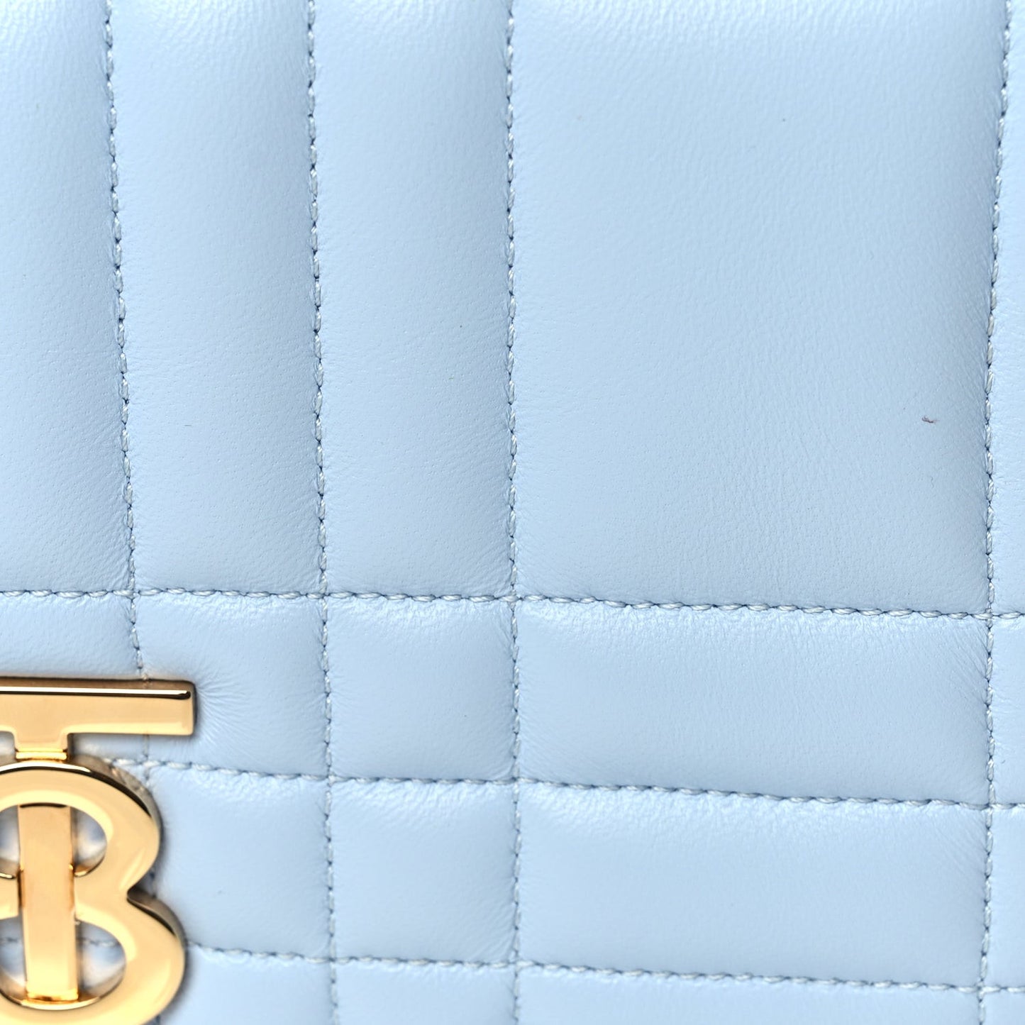 Lambskin Quilted Small Lola Bag Pale Blue