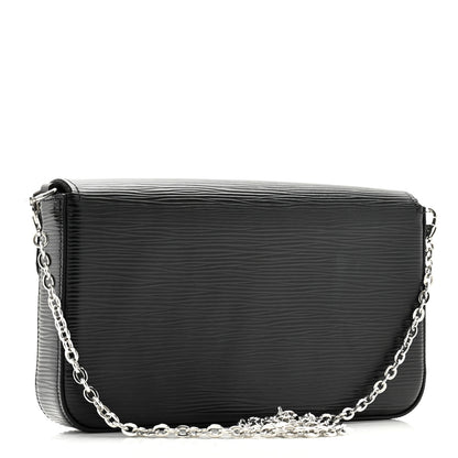 Louis Vuitton Epi Pochette Felicie Black 4 of 10