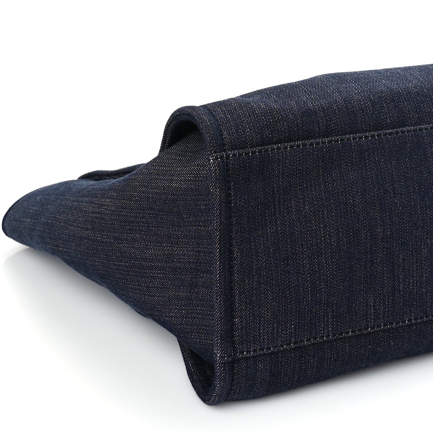 Denim Large Deauville Tote Dark Blue