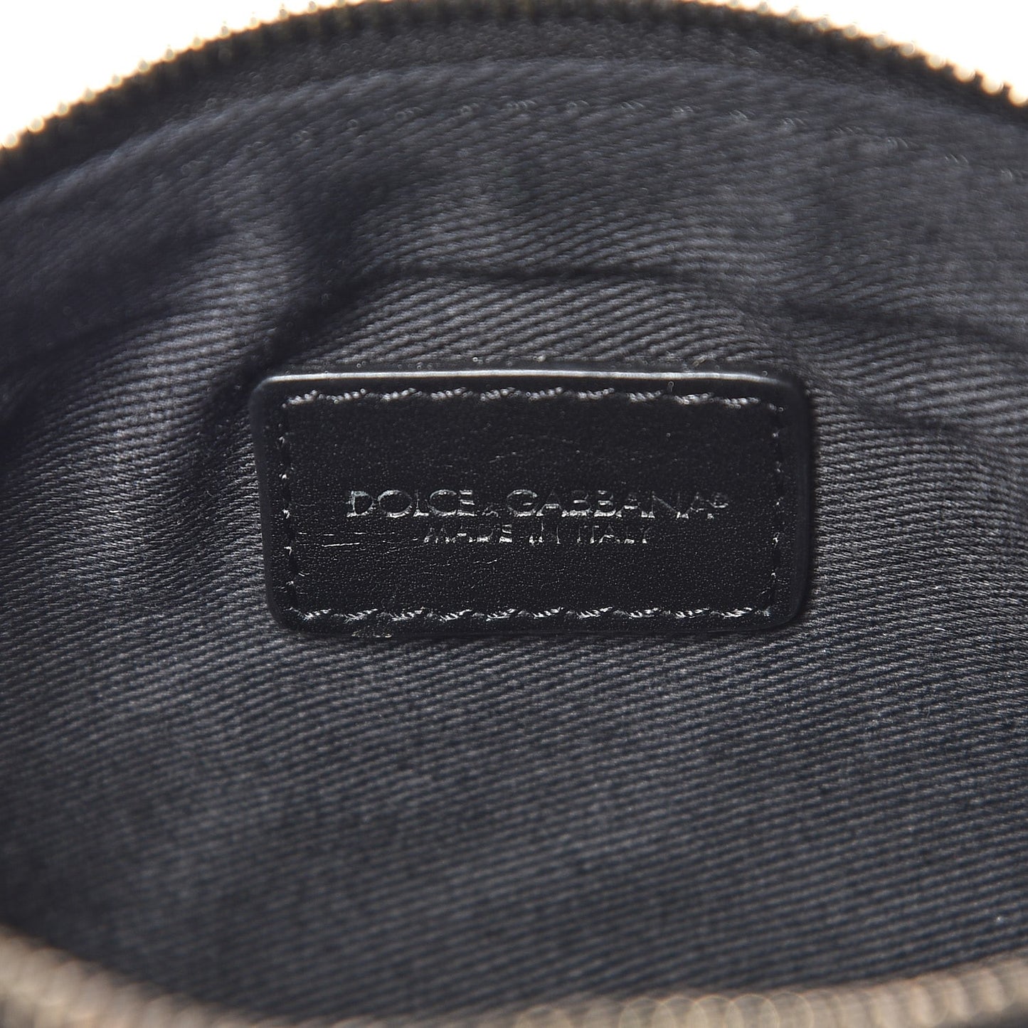 Leo Crepe Cosmetic Pouch Leopard