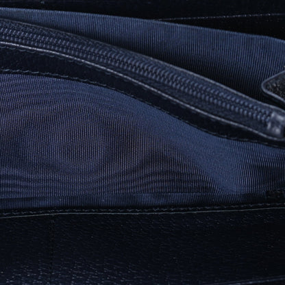 Gucci GG Supreme Monogram Textured Dollar Calfskin Web Ophidia Zip Around Wallet Beige Blue 6 of 7