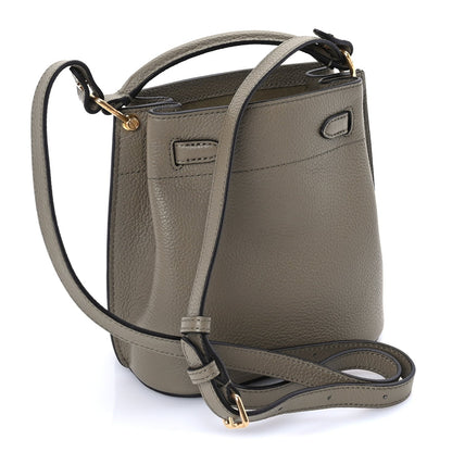 Mulberry Grained Calfskin Islington Bucket Bag  Linen Green 2 of 7