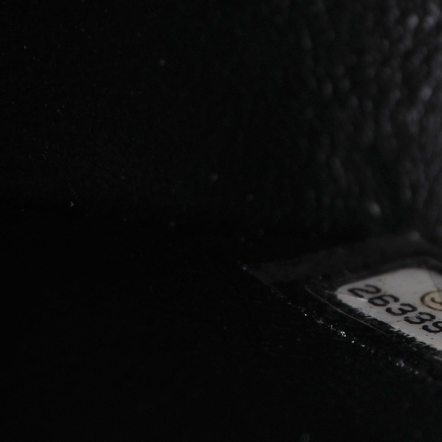 Caviar Quilted Mini Rectangular Flap Black