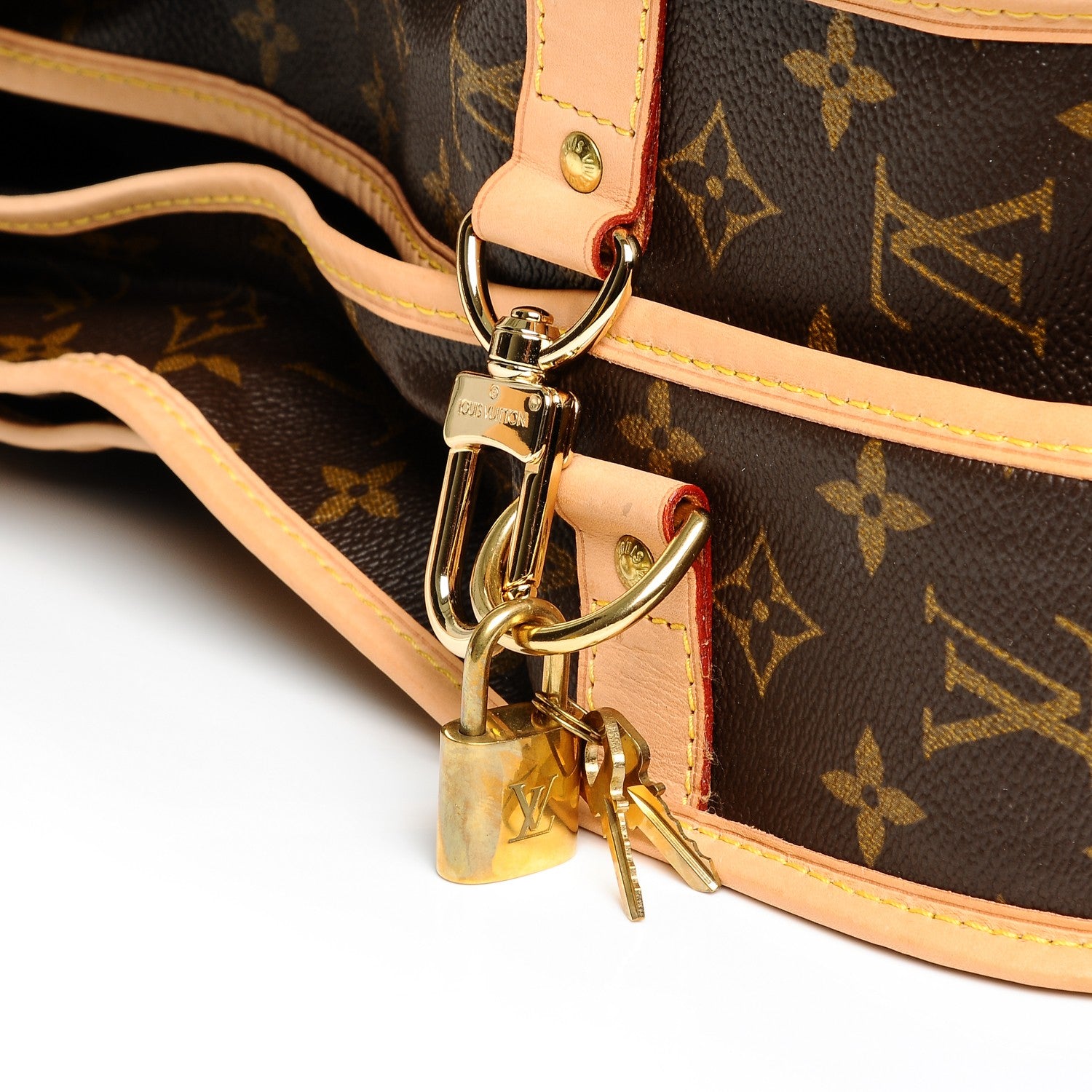 Louis Vuitton Monogram Garment Bag 3 Hangers 9 of 11