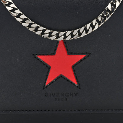 Givenchy Calfskin Star Pandora Chain Wallet Black 7 of 7