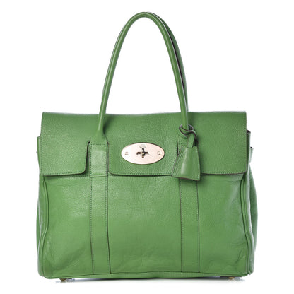Mulberry Goatskin Bayswater Grass Green 1 of 12