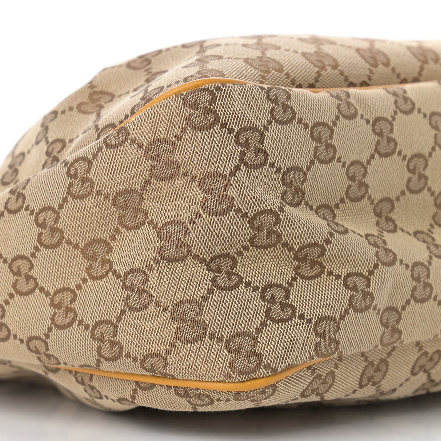 Gucci Monogram Medium Sukey Top Handle Tote Yellow 9 of 10