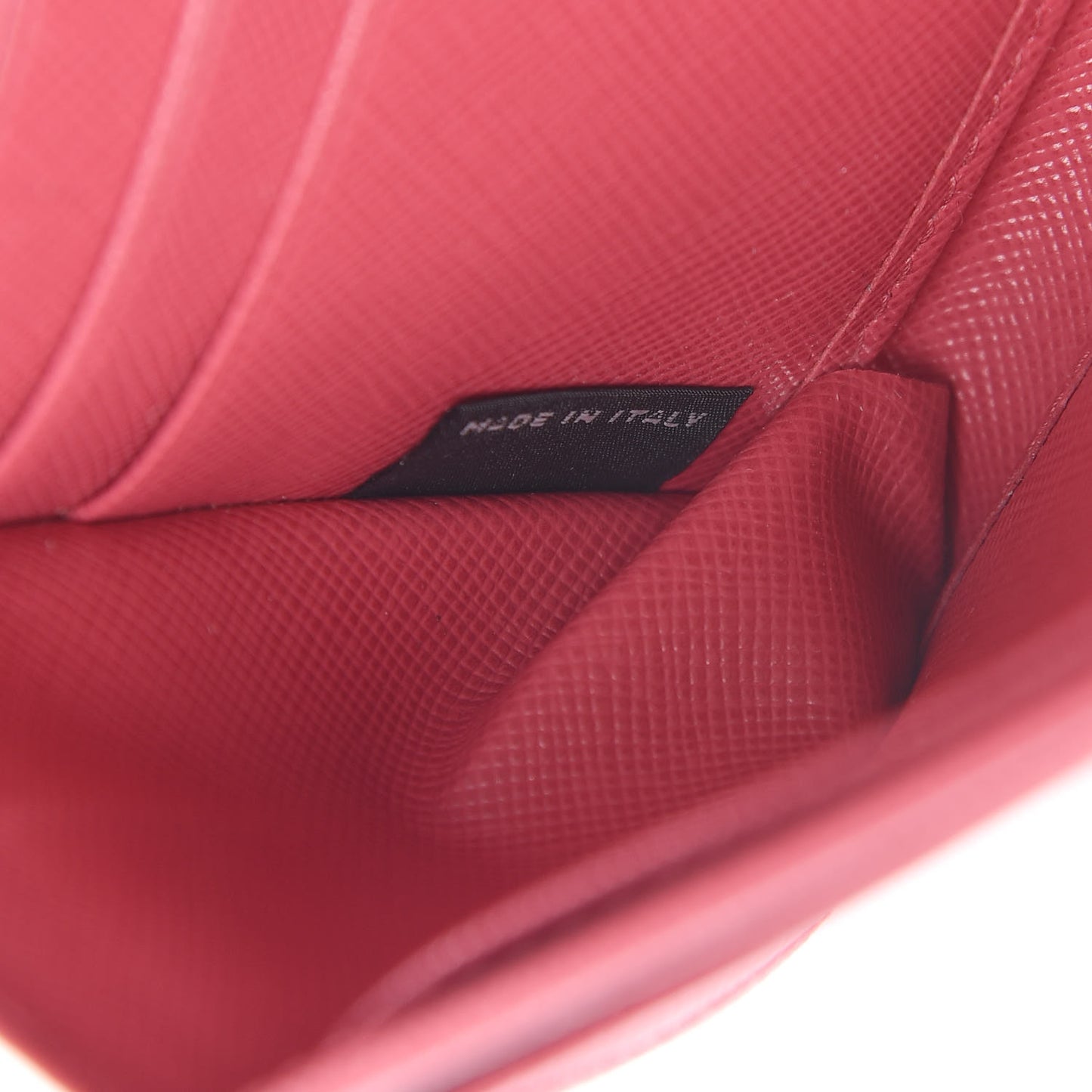 Saffiano Metal Oro Chain Wallet Peonia