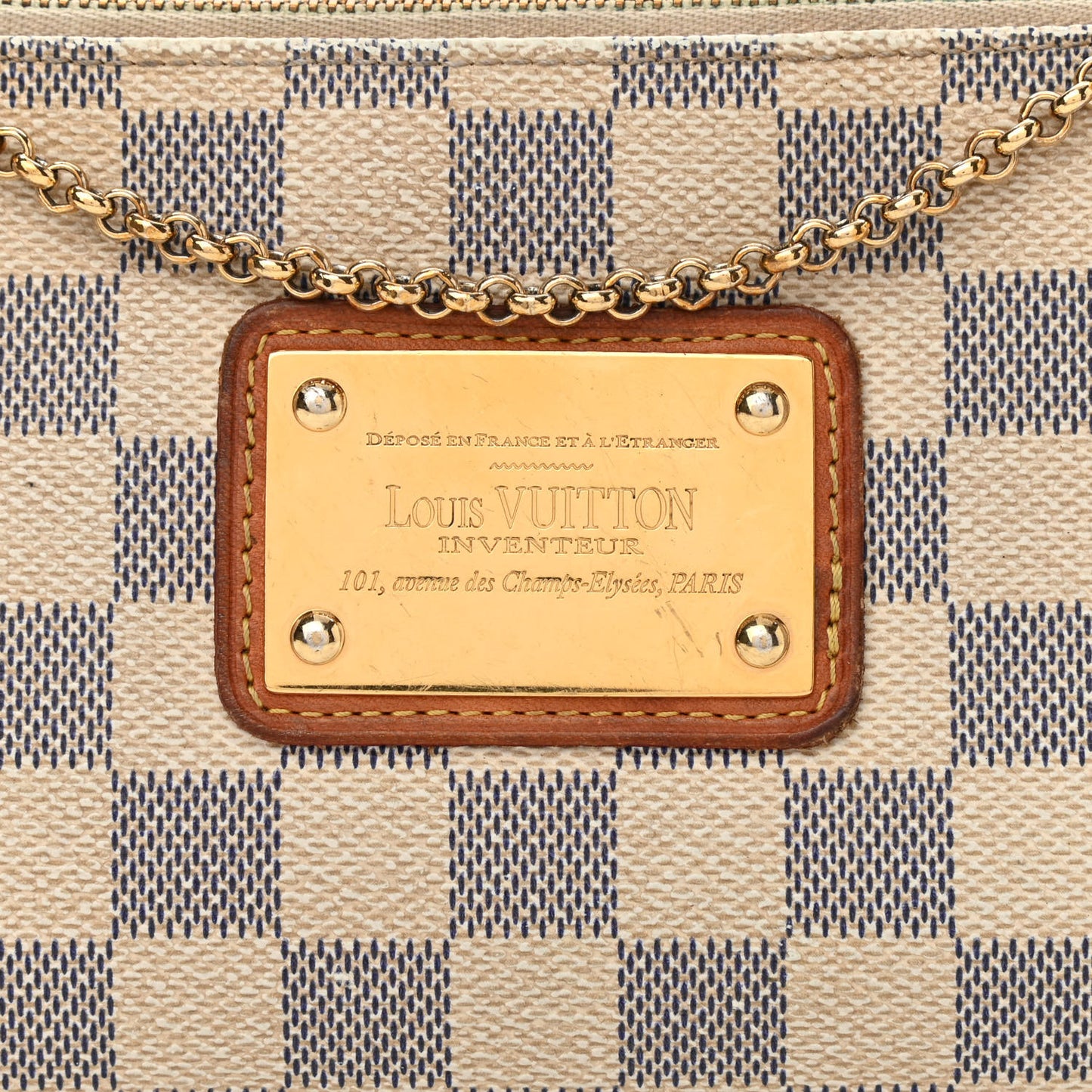 Damier Azur Eva Clutch