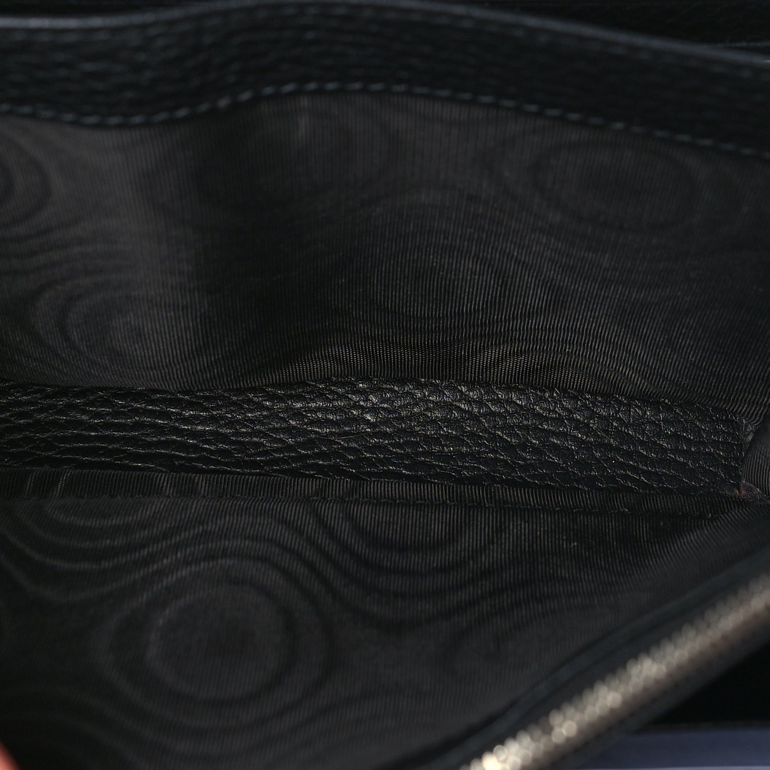 Gucci Dollar Calfskin Crystal Mini Dionysus Chain Wallet  Black 4 of 8