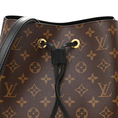 Louis Vuitton Monogram Neonoe MM Black 7 of 9