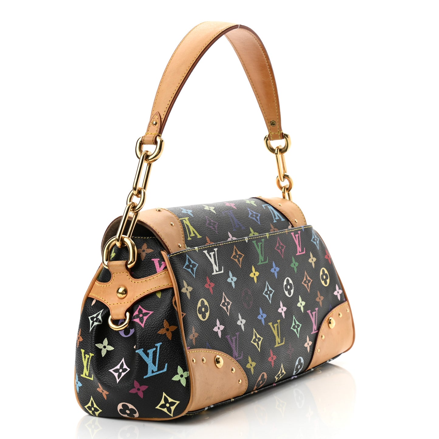 Monogram Multicolor Beverly MM Black