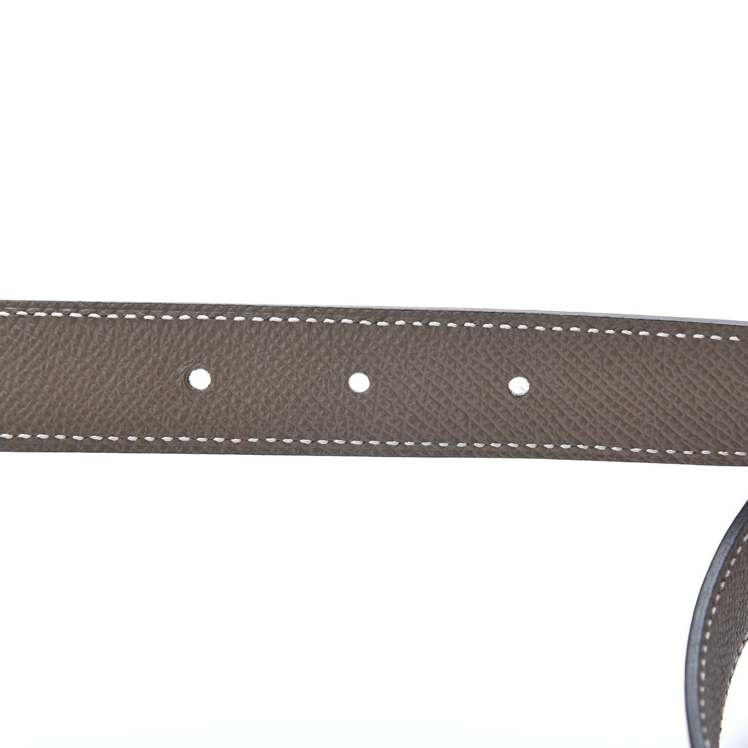 Hermes Epsom Swift 24mm Constance H Belt 85 Rose Sakura Etoupe 5 of 7