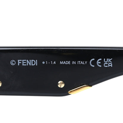 Fendi Acetate  First Round Sunglasses FE401351  Black 6 of 7