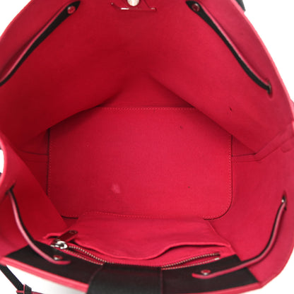 Louis Vuitton Calfskin Lockme Bucket Black 5 of 18