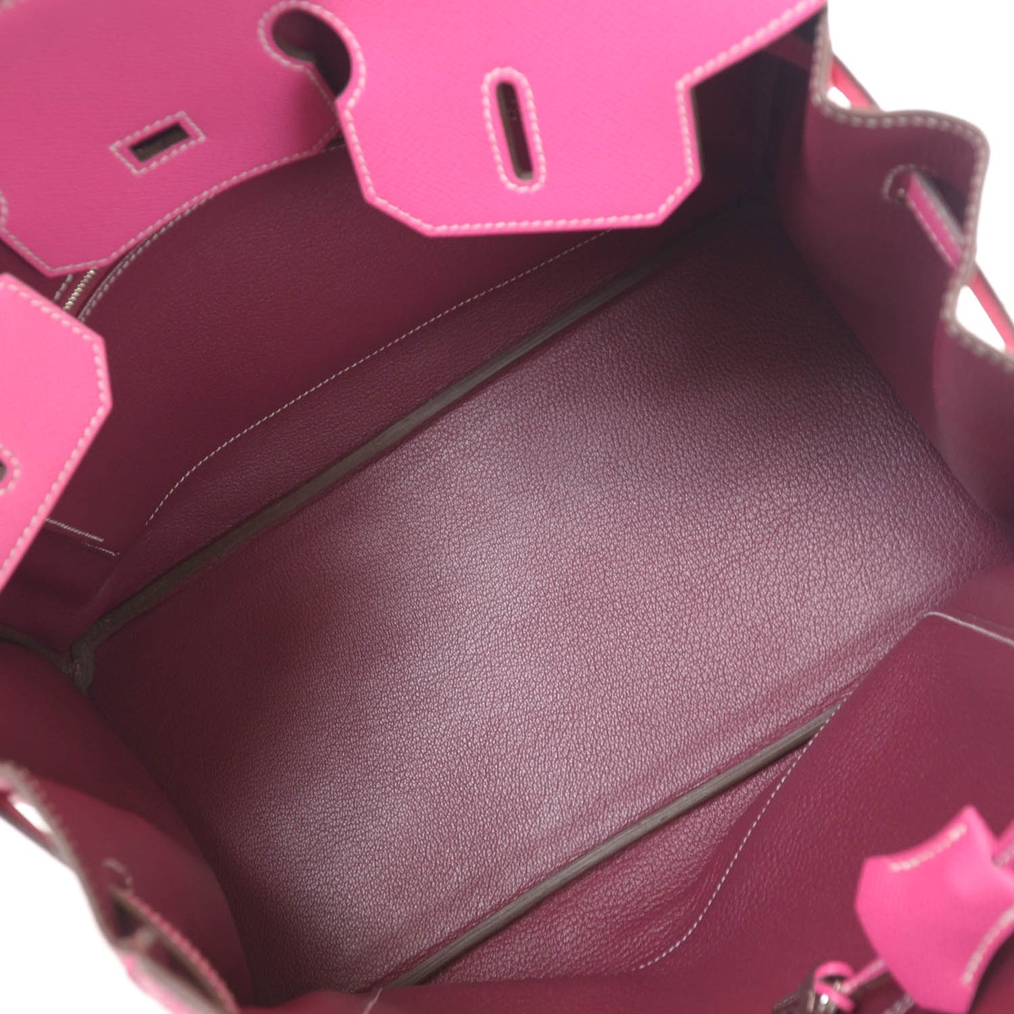 Epsom Candy Birkin 35 Rose Tyrien and Rubis