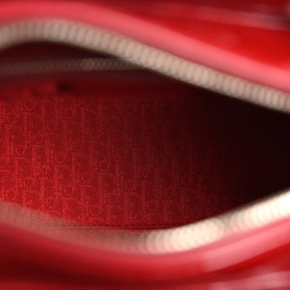 Christian Dior Patent Cannage Medium Lady Dior Red 5 of 7