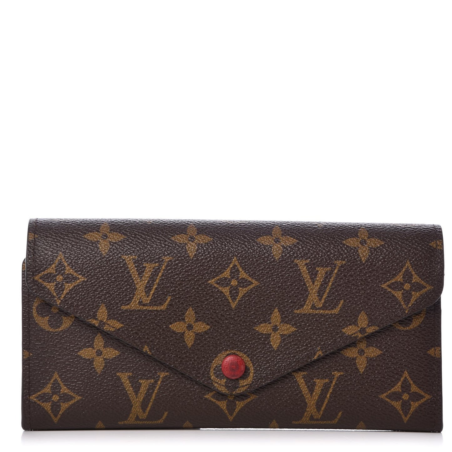 Monogram Josephine Wallet Red