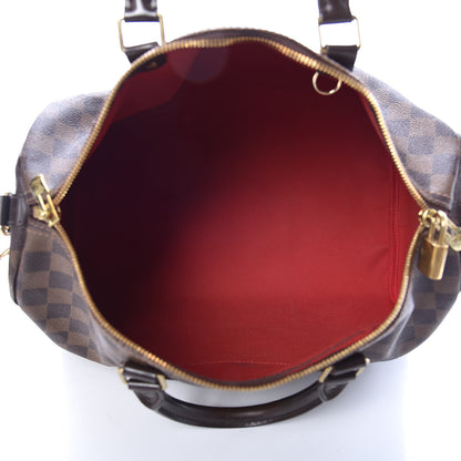 Louis Vuitton Damier Ebene Speedy Bandouliere 35 5 of 14