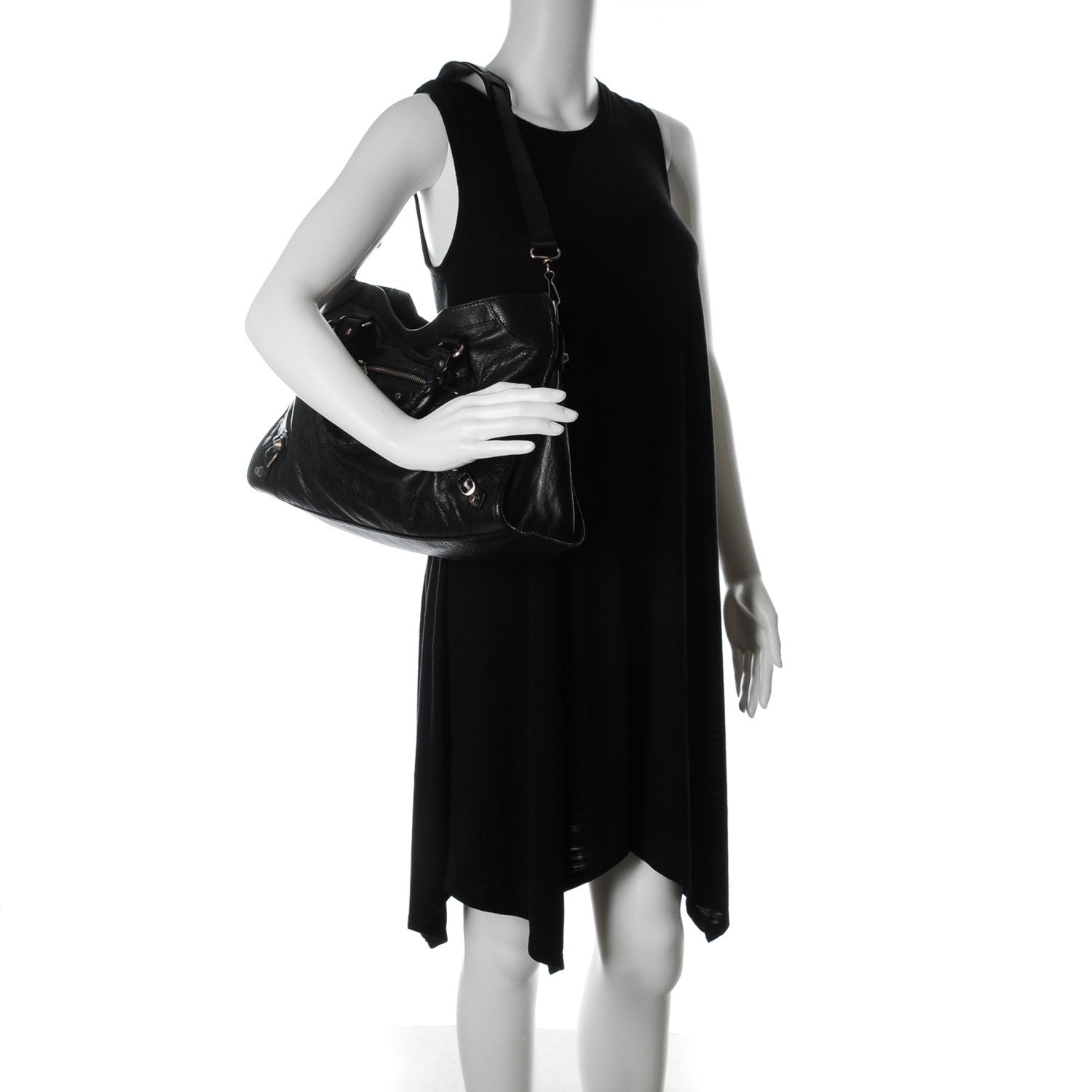 Balenciaga Agneau Giant 12 Rose Gold Hardware City Black 2 of 7