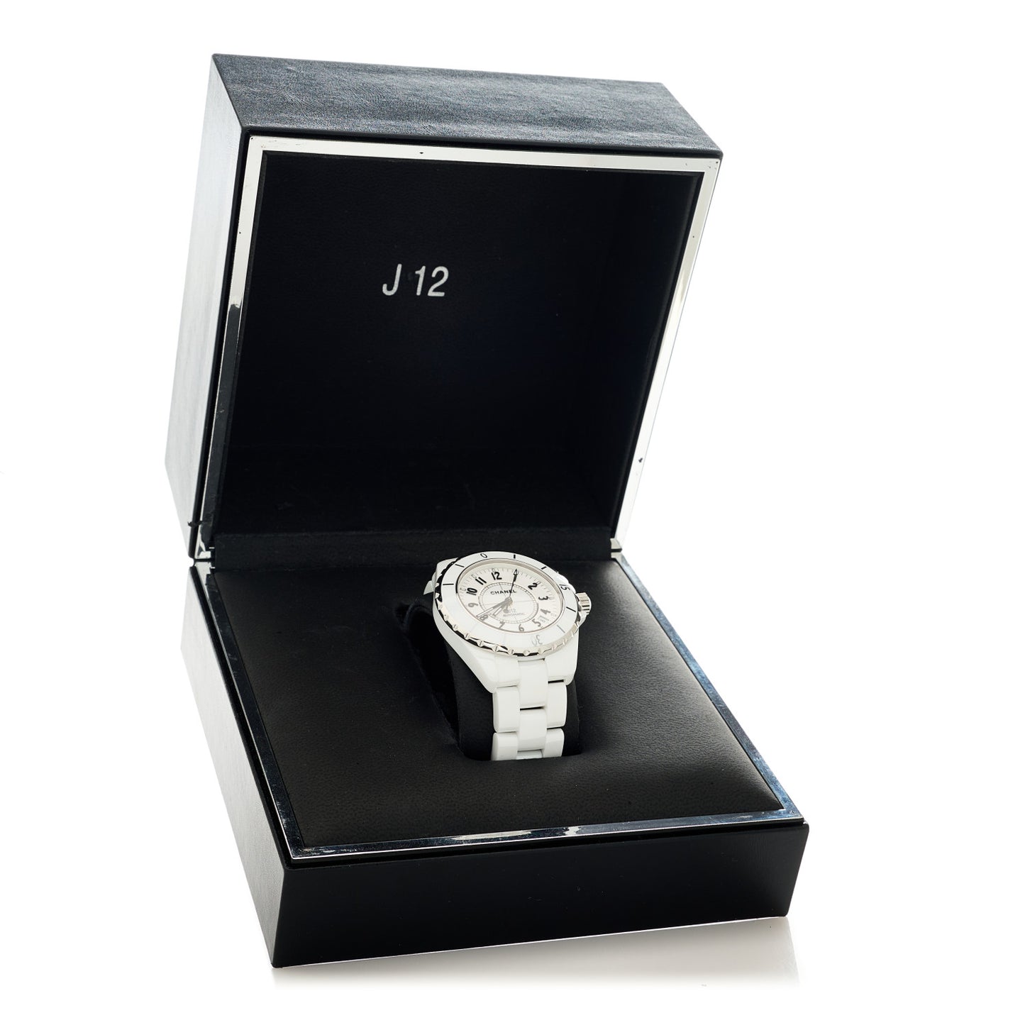 Stainless Steel Ceramic 38mm J12 Automatic Watch White