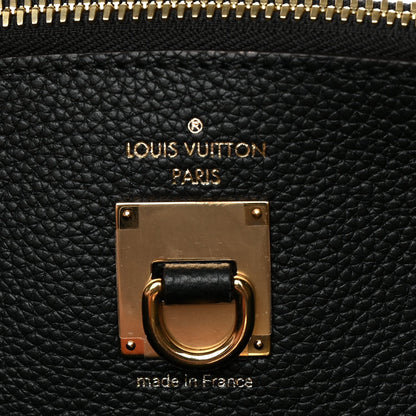 Louis Vuitton Taurillon City Steamer MM Black 5 of 9