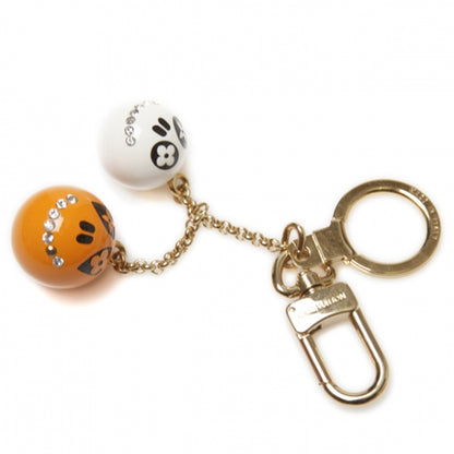 Louis Vuitton Halloween Jack and Lucie Key Cles Orange 1 of 4