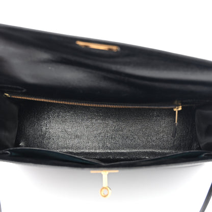 Hermes Box Kelly Sellier 32 Black 5 of 12