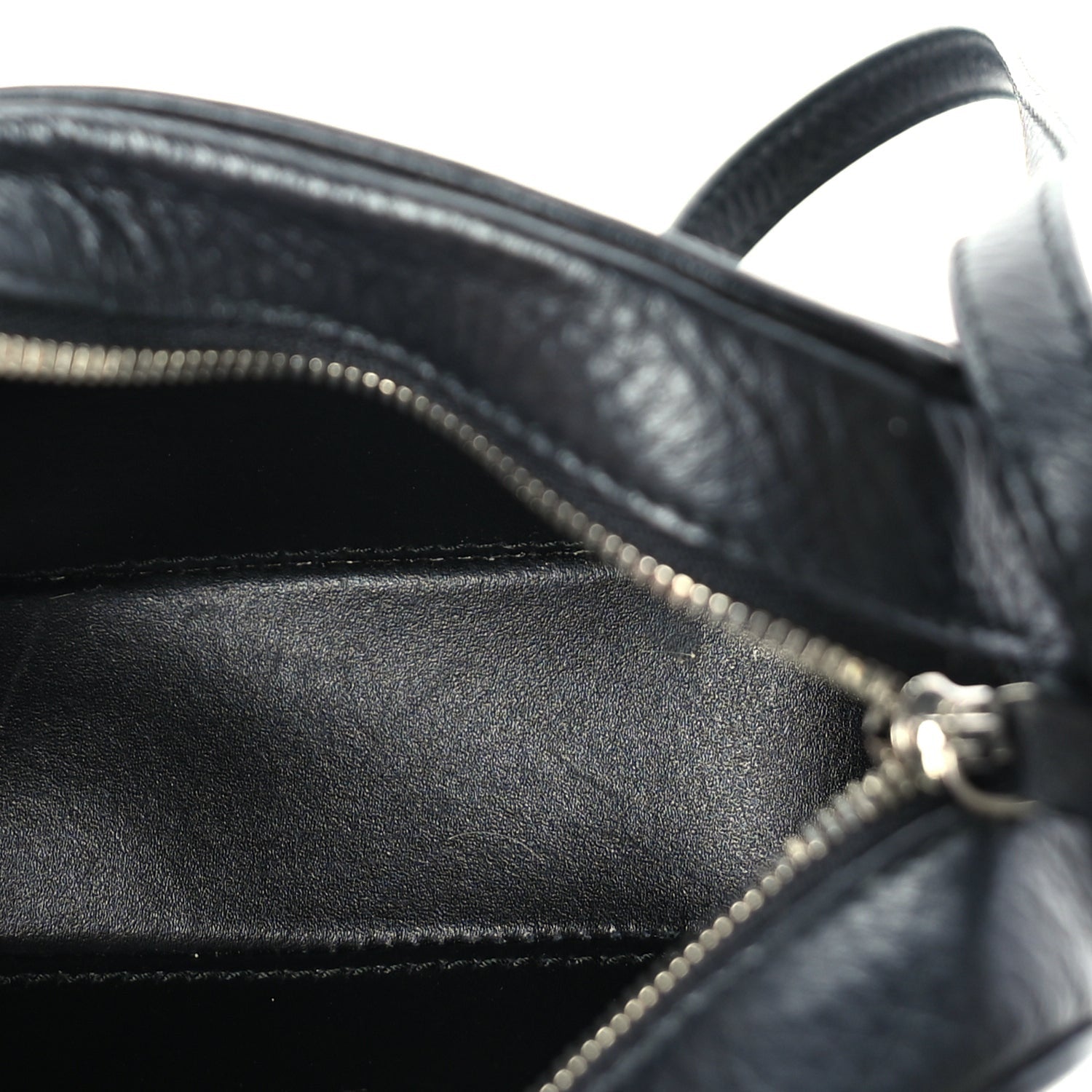 Balenciaga Calfskin Logo XS Everyday Camera Bag Black 4 of 8
