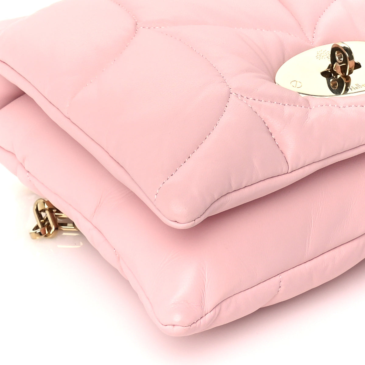 Nappa Pillow Quilted Little Softie Bag Pink