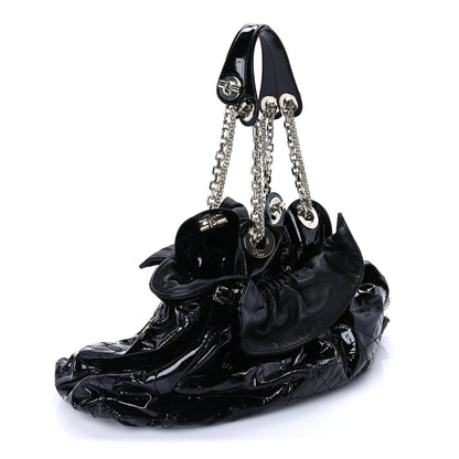 Christian Dior Patent Cannage Medium Le Trente Tote Black 2 of 7