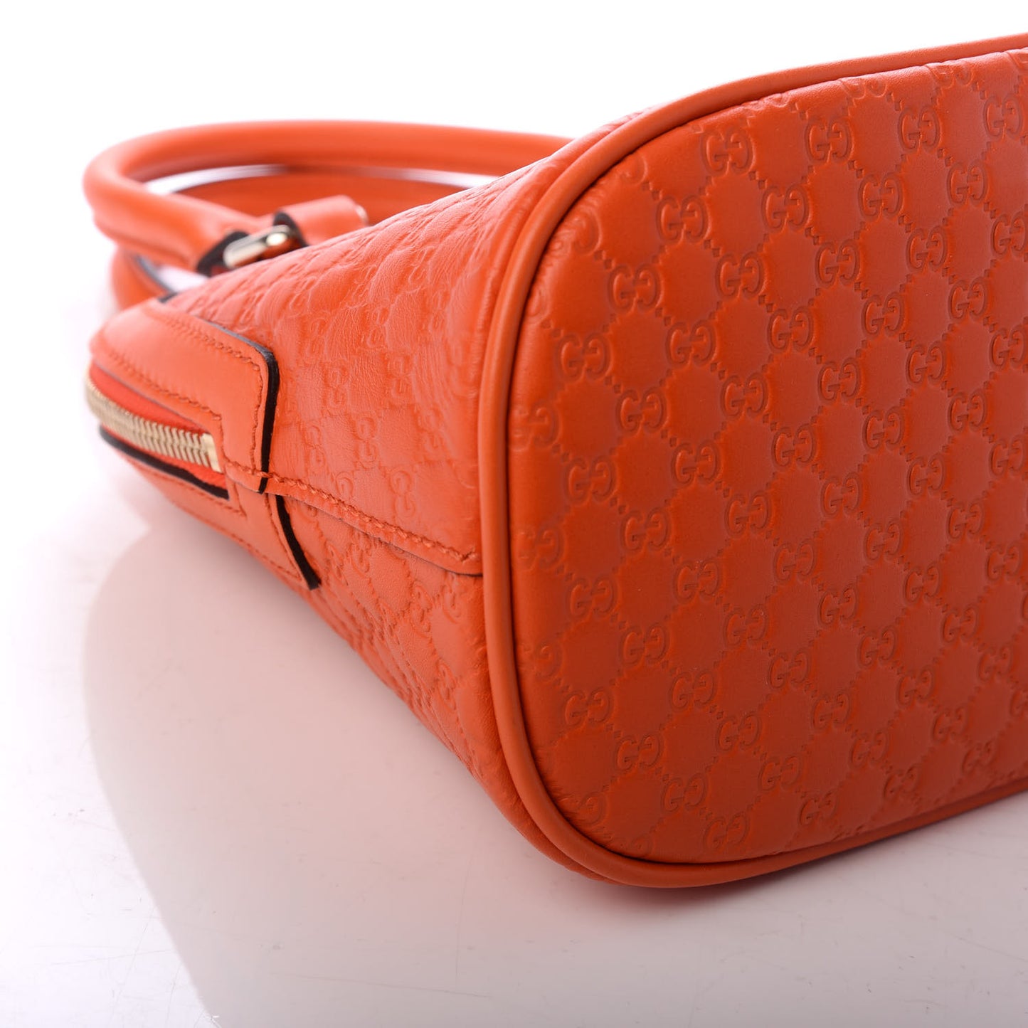 Microguccissima Mini Dome Bag Sun Orange