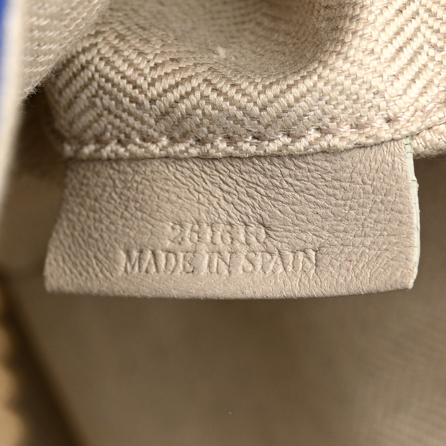 Calfskin Medium Puzzle Bag Marine