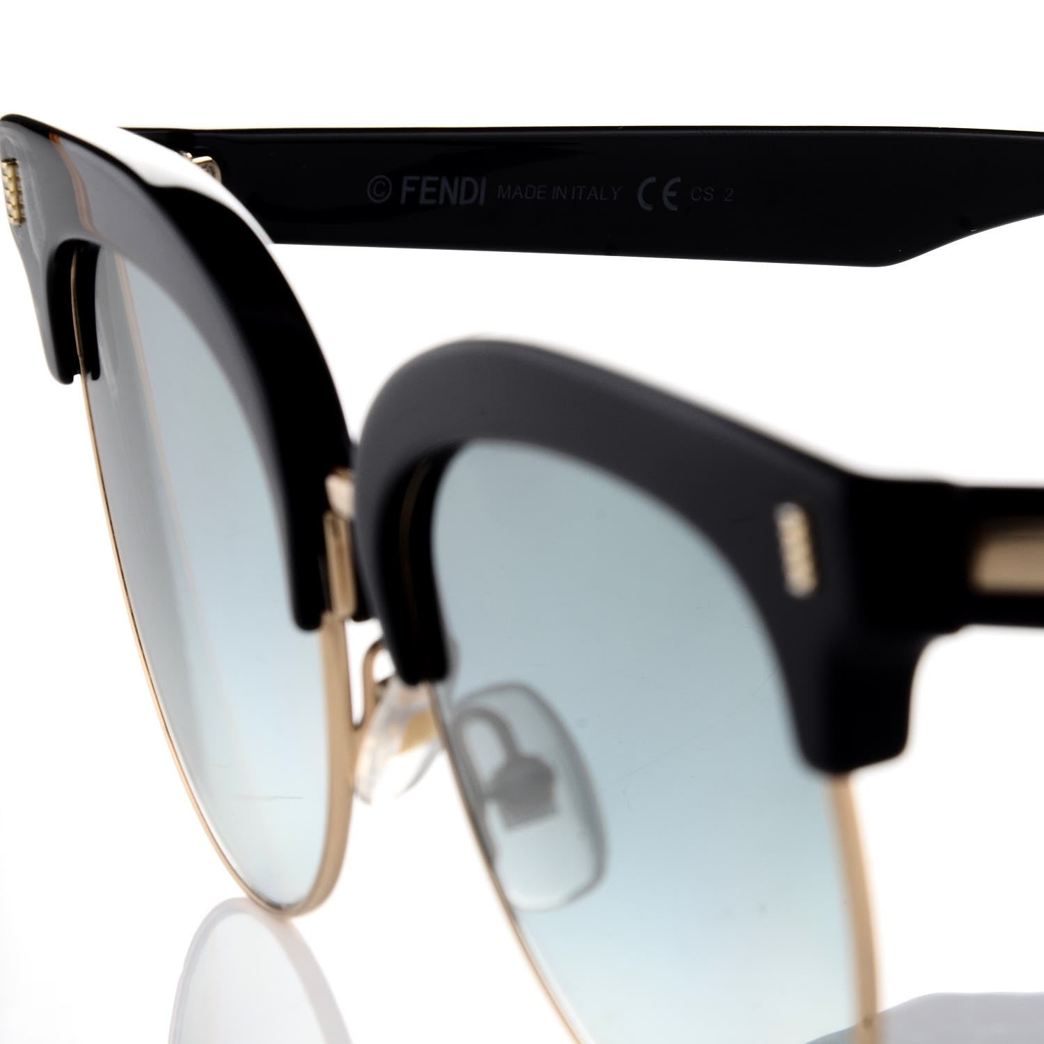 Fendi Sunglasses FF 0154/S Black 8 of 9
