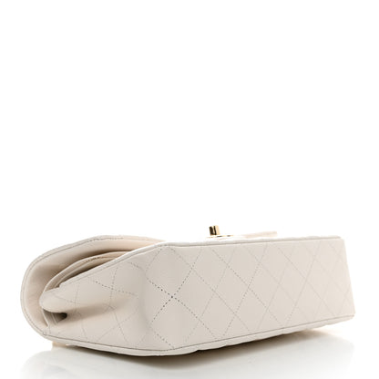 Chanel Caviar Quilted Small Double Flap White 4 of 11