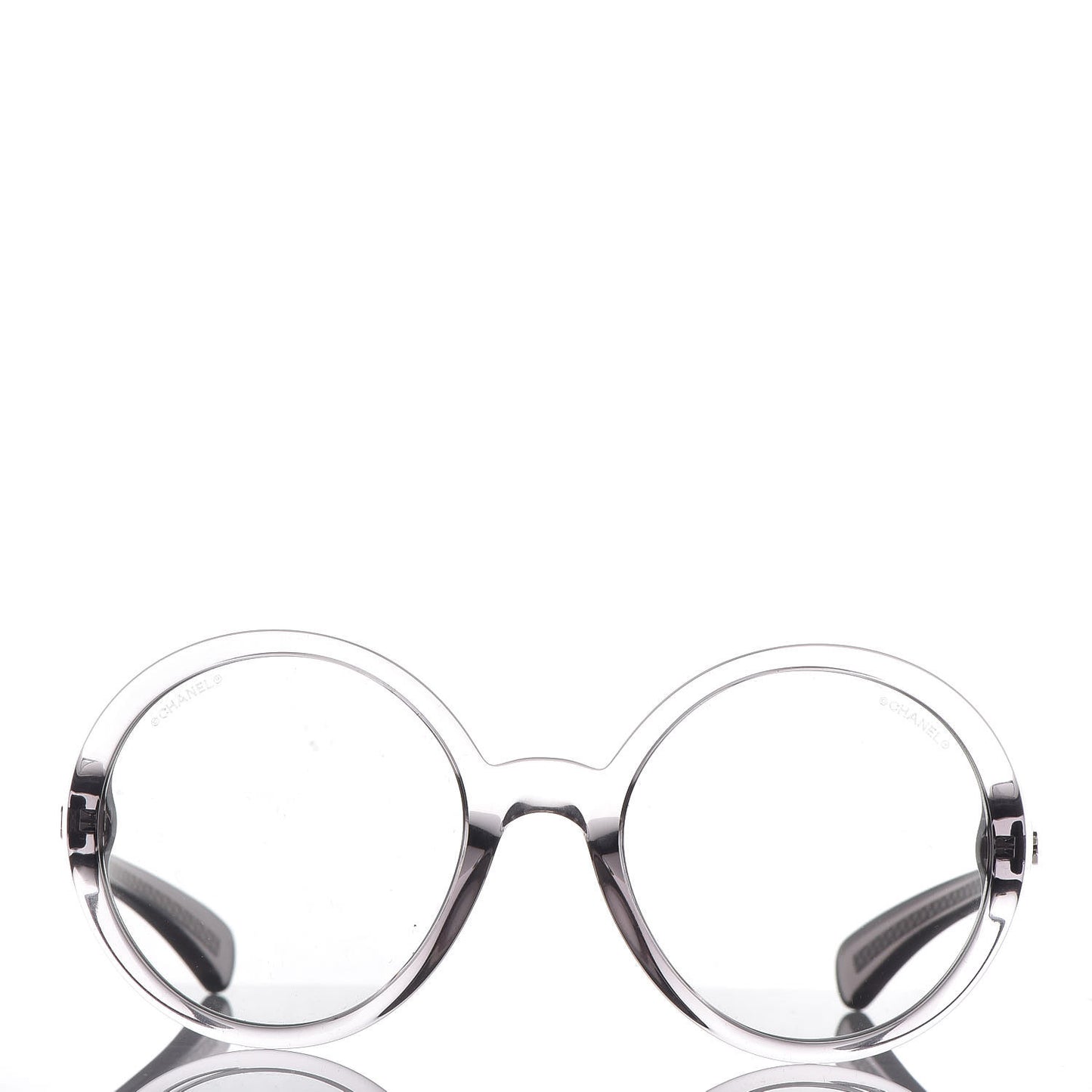 Acetate Round Sunglasses 4220 Grey