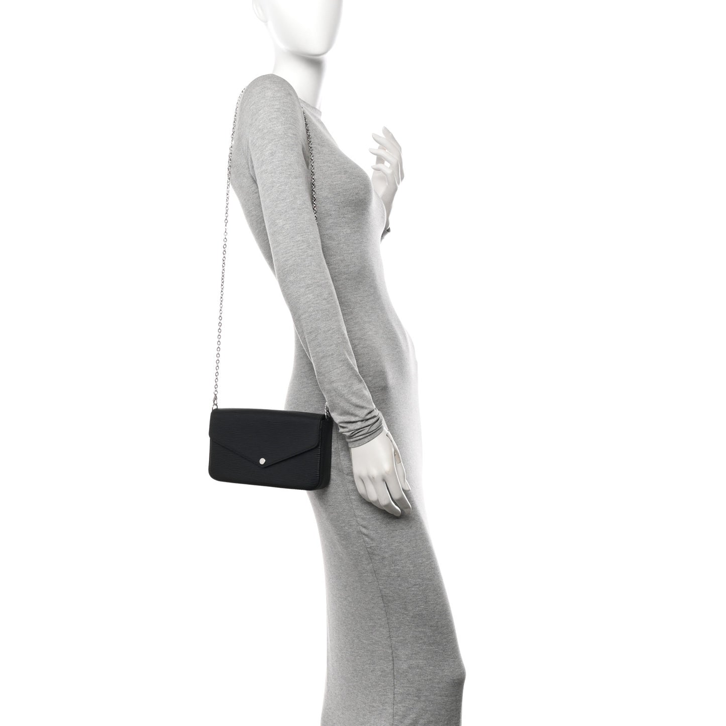 Epi Pochette Felicie Black