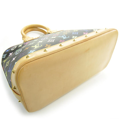 Louis Vuitton Monogram Multicolor Alma Black 5 of 9