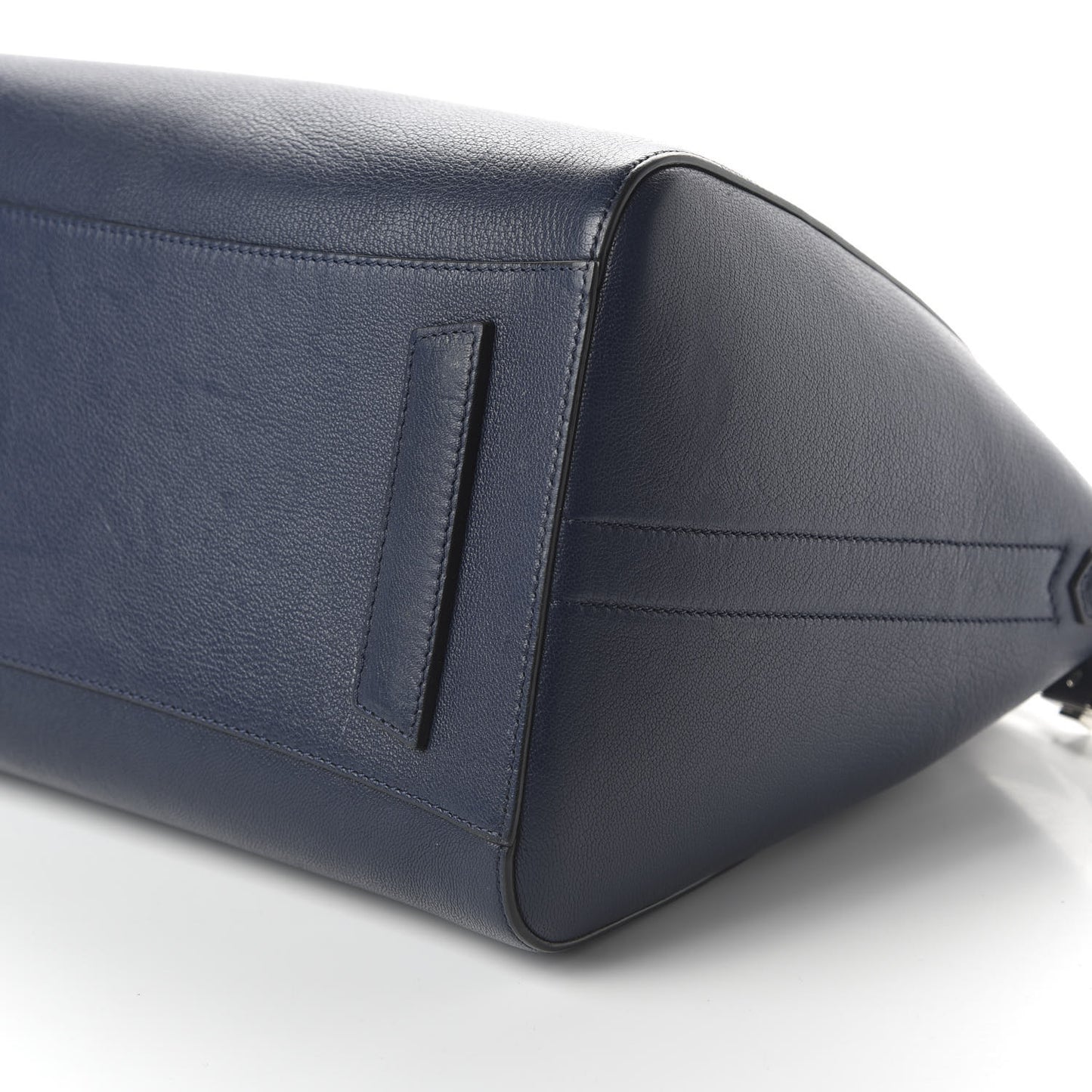 Sugar Goatskin Medium Antigona Deep Blue