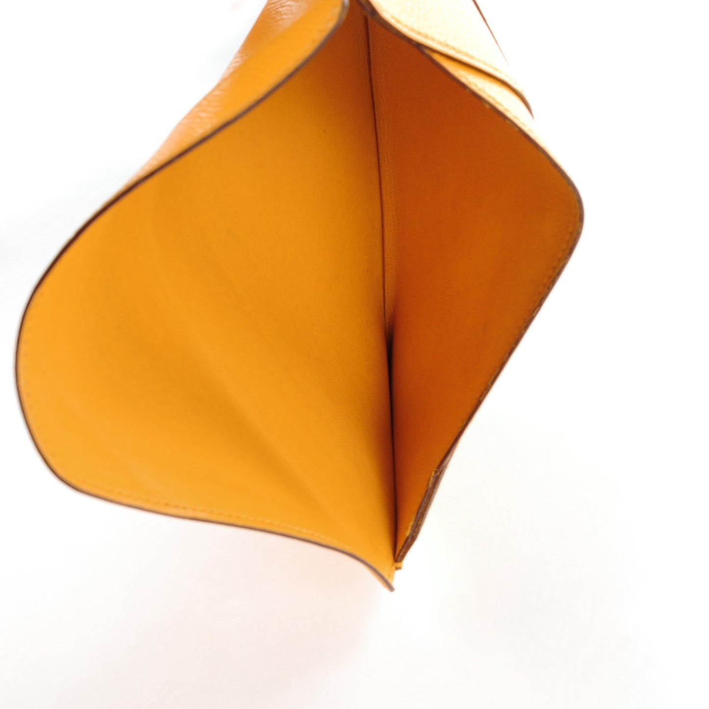 Epsom Envelope Pouch Jaune