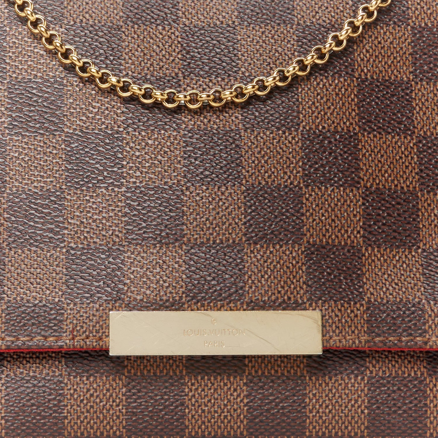 Louis Vuitton Damier Ebene Favorite MM 8 of 10