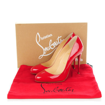 Christian Louboutin Patent Dorissima 100 Pumps 36.5 Oeillet 6 of 8