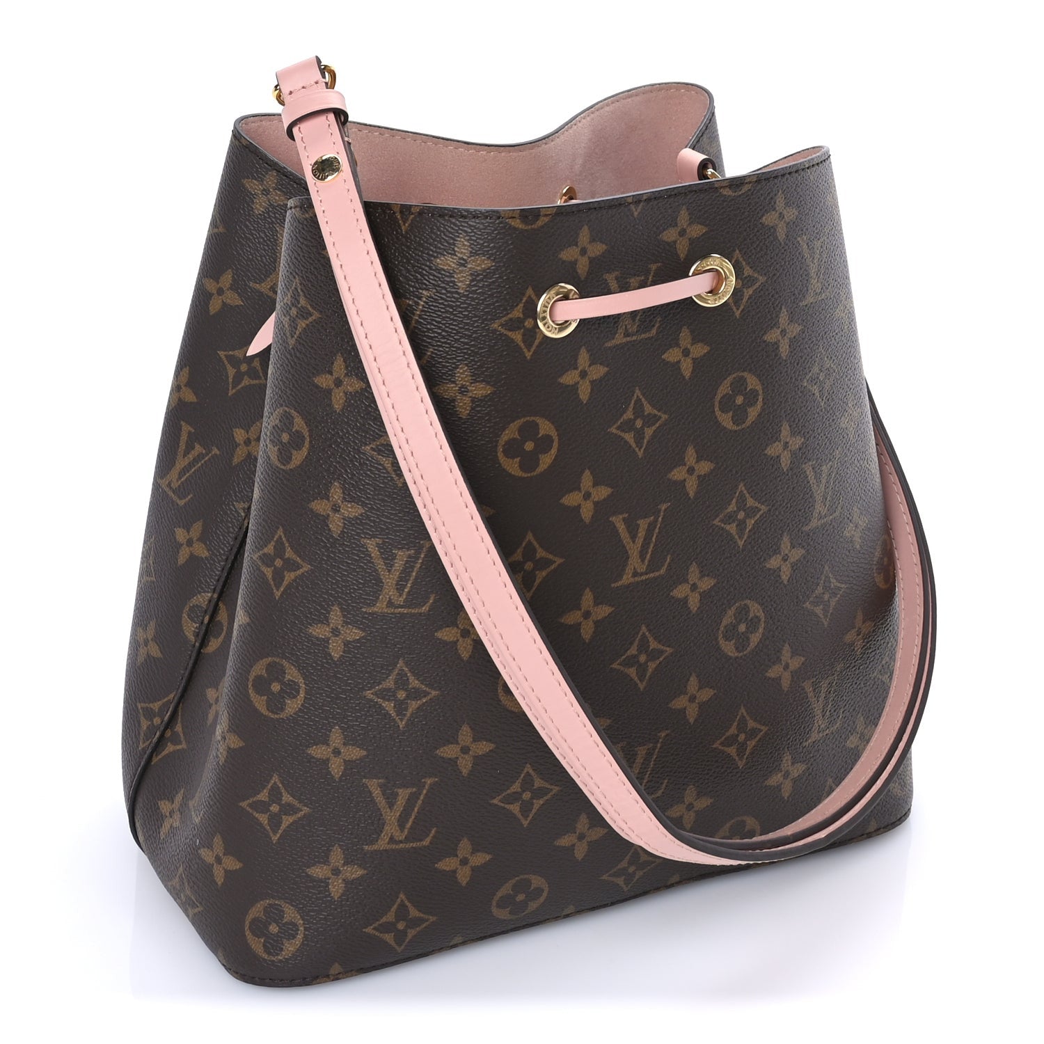 Louis Vuitton Monogram Neonoe MM Rose Poudre 2 of 7
