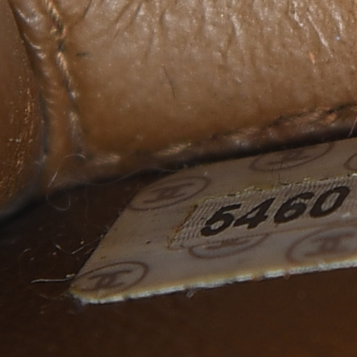 Suede Stitched Shoulder Bag Brown