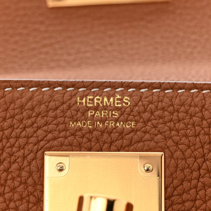 Hermes Togo Kelly Retourne 28 Gold 6 of 11