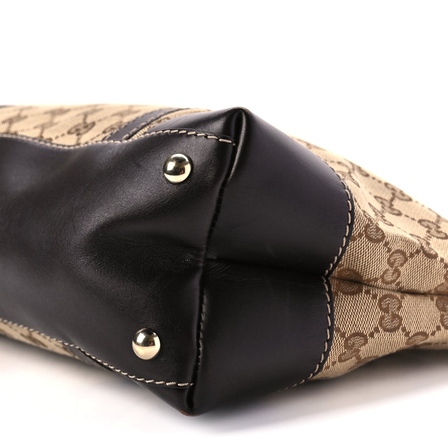 Monogram Small Lovely Heart Tote Dark Brown