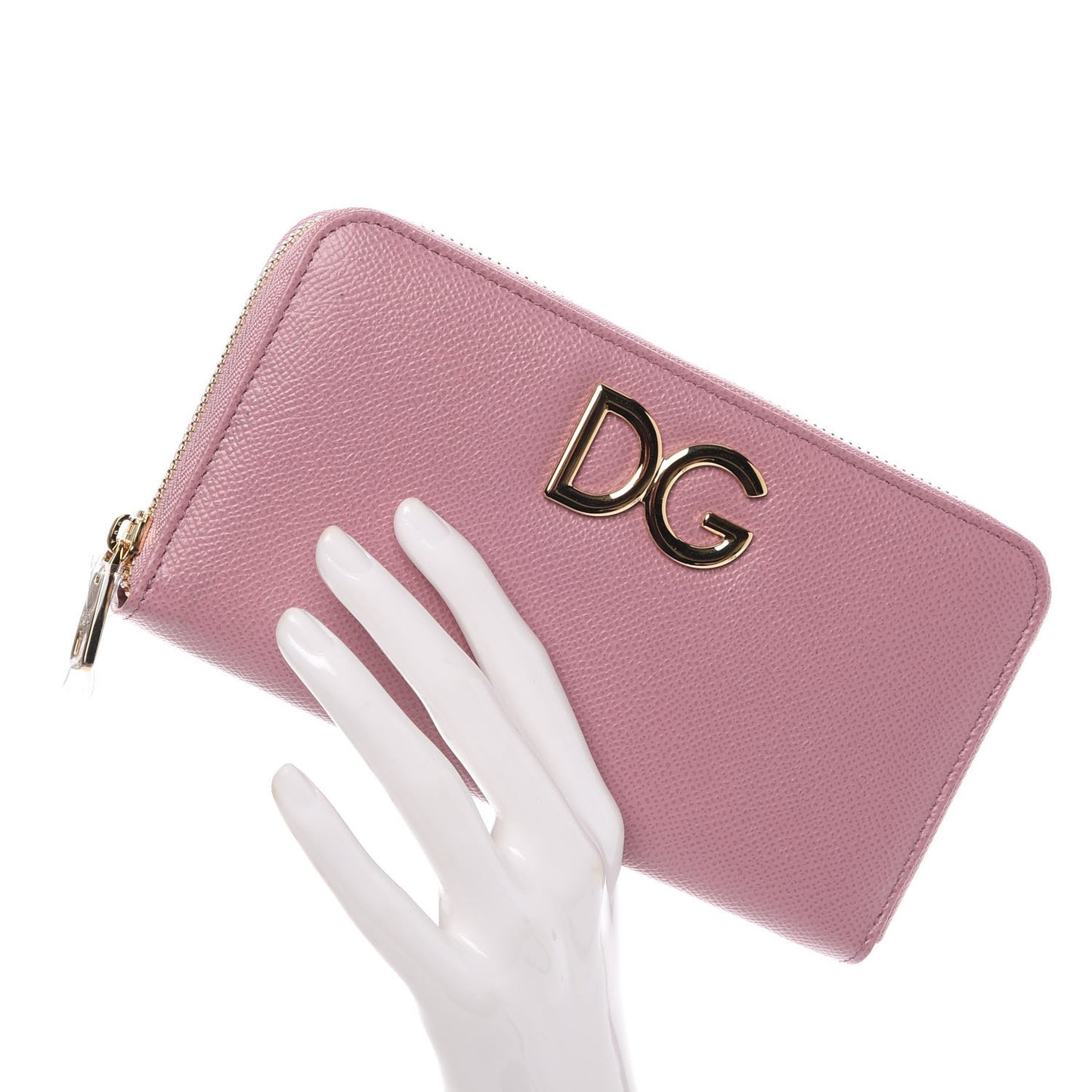 Dauphine Zip Around Wallet Pink